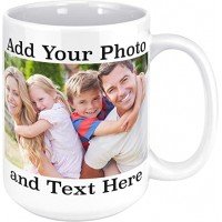 Personalized Gift | White Mug | Add Photo Text Logo (Pack of 6 pcs)