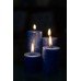 Handmade Pillar Candles Marble Finish Sea Breeze Fragrance Smokeless Long Lasting Candles Set of 4