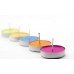 Handmade Multicolor Tea Light Candles Smokeless Long Lasting Candle Burning Time- 3 Hrs (Pack of 50)