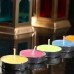 Handmade Multicolor Tea Light Candles Smokeless Long Lasting Candle Burning Time- 3 Hrs (Pack of 50)