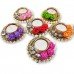 biZyug T-Light Floral and Pearl for Diwali Decoration (Pack of 4)