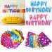 Polka Dot Happy Birthday Letter Air Foil Balloon Set 