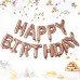 Happy Birthday Letter Foil Balloon Rose Gold 16 inch | 1 PCS