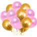 Birthday Party Decoration | Pink & Gold & White Pack of 16 Pcs 