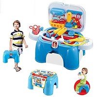 Doctor Play Kit with Stool