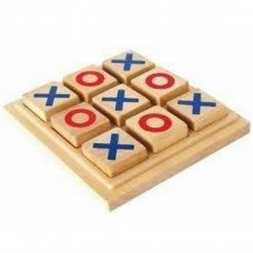 Tic Tac Toe Wooden Puzzle Game