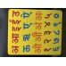 Hindi Varnmala Alphabets Learning Educational Eva Set- Multicolor