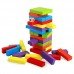 Wooden Numerical and Colorful Building Blocks Challenge Games