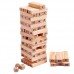 Wooden Numerical and Colorful Building Blocks Challenge Games