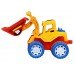 Bulldozer Construction Toy Puch and go Friction Powered Truck Toy for Kids