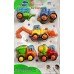 biZyug Unbreakable Automobile Car Toy Set (4 Toys Set)