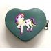 Unicorn Silicon Material Multiutility Pouch with Keychain 1pcs