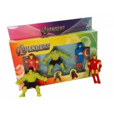 biZyug 3D Avenger Erasers for Kid Gift and Return Gift | Hulk | Captain America | Iron Man