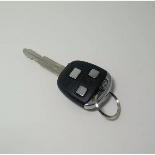 NOWAIT Fake Remote Control Key Car Shock Black Keychain with Laser