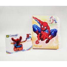 Spiderman Kid Rakhi with Spiderman Lock Diary Gift Combo