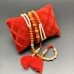 3 Fold Rudraksh Perl Rakhi