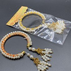 Bangle Pearl Rakhi for Bhabi