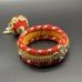 Beautiful Bangle Bhabi Kada Fancy Rakhi Orange