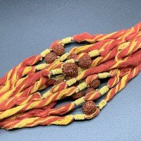 Rudraksh Kalawa Moli Dori Rakhi | 10 pcs in 1 pack