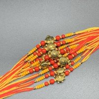 Turtle Kalawa Moli Dori Rakhi | 10 pcs of 1 Pack