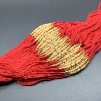 Moti Kalawa Dori Rakhi Red & Yellow